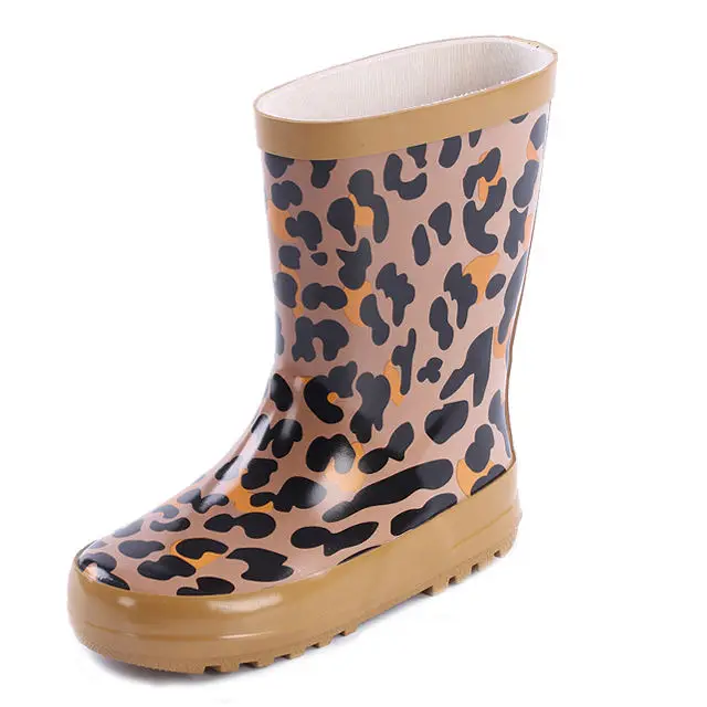 Wholesale Kids Rubber Newborn Rainboots Vache Bottes De Pluie Merrell Zapat