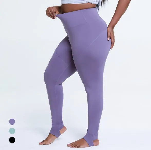 
Amazon 2021 Plus Size Workout Yoga Pants Fitness Pants High Waist Oversize Sweatpants Running Leggings Women 