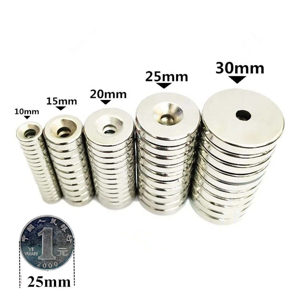 Round Magnet 20x5 15x5 10x5mm Neodymium Magnet Permanent NdFeB Super Strong Powerful Magnets