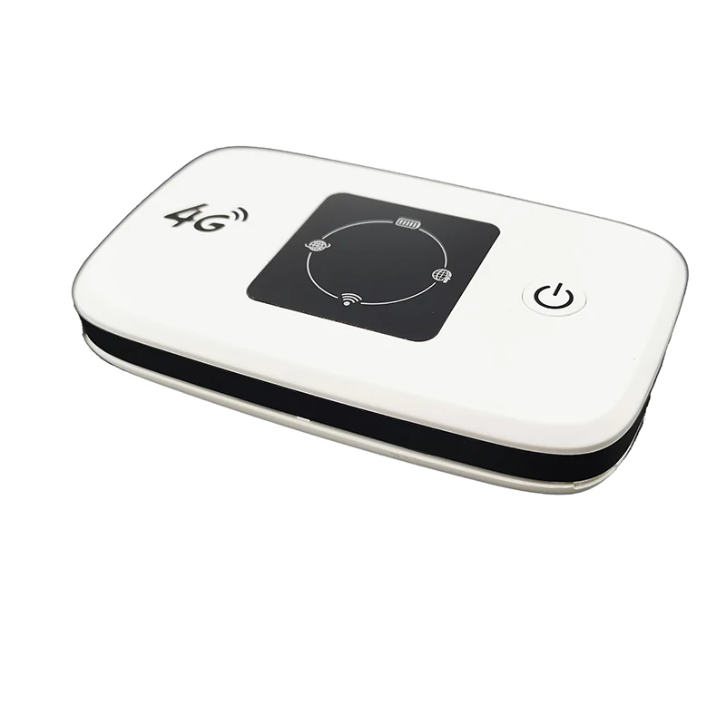 cheap price LTE LCD LED mifis 4g router with sim card pocket router Type-C 2100mAh  4g router pocket wifi