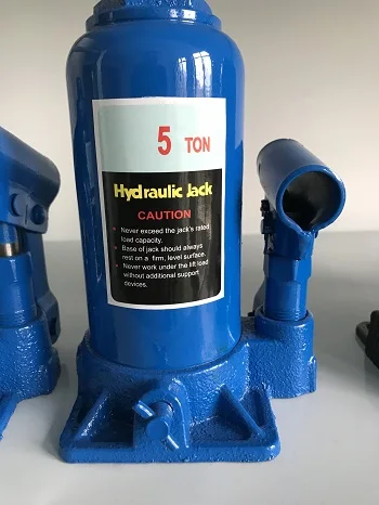 
blue 5 Ton Hydraulic bottle jack car jack 