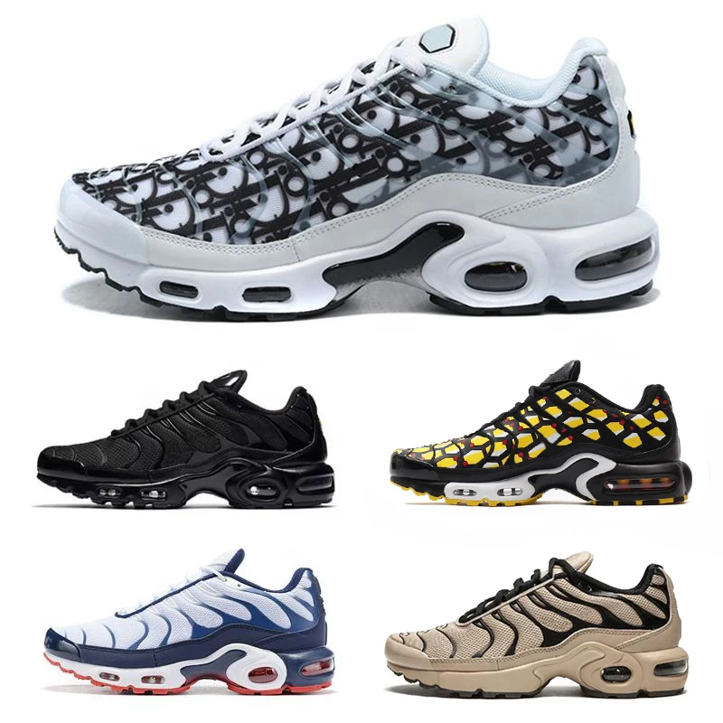Original 2022 Mens Air Plus Tn Running Men Women Rainbow Colorful Sneakers Chaussures Hombresport Trainers Shoes