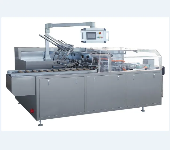 
high speed automatic horizontal box cartoning machine for preservative film  (1600114999698)