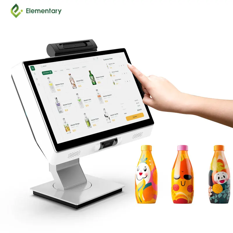 Все-в-одном 13 3 дюймов Android Tablet POS System NFC Contivity SDK совместимые смартфоны кассовый аппарат продаж кассир