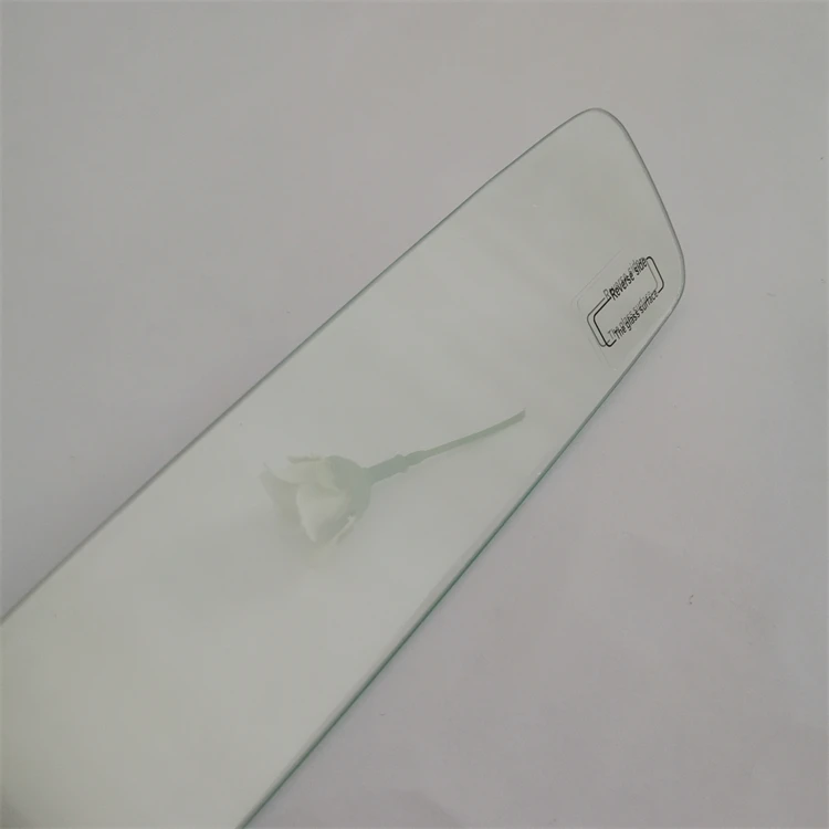 For teleprompter using high quality customer 3D image one way mirror teleprompter glass