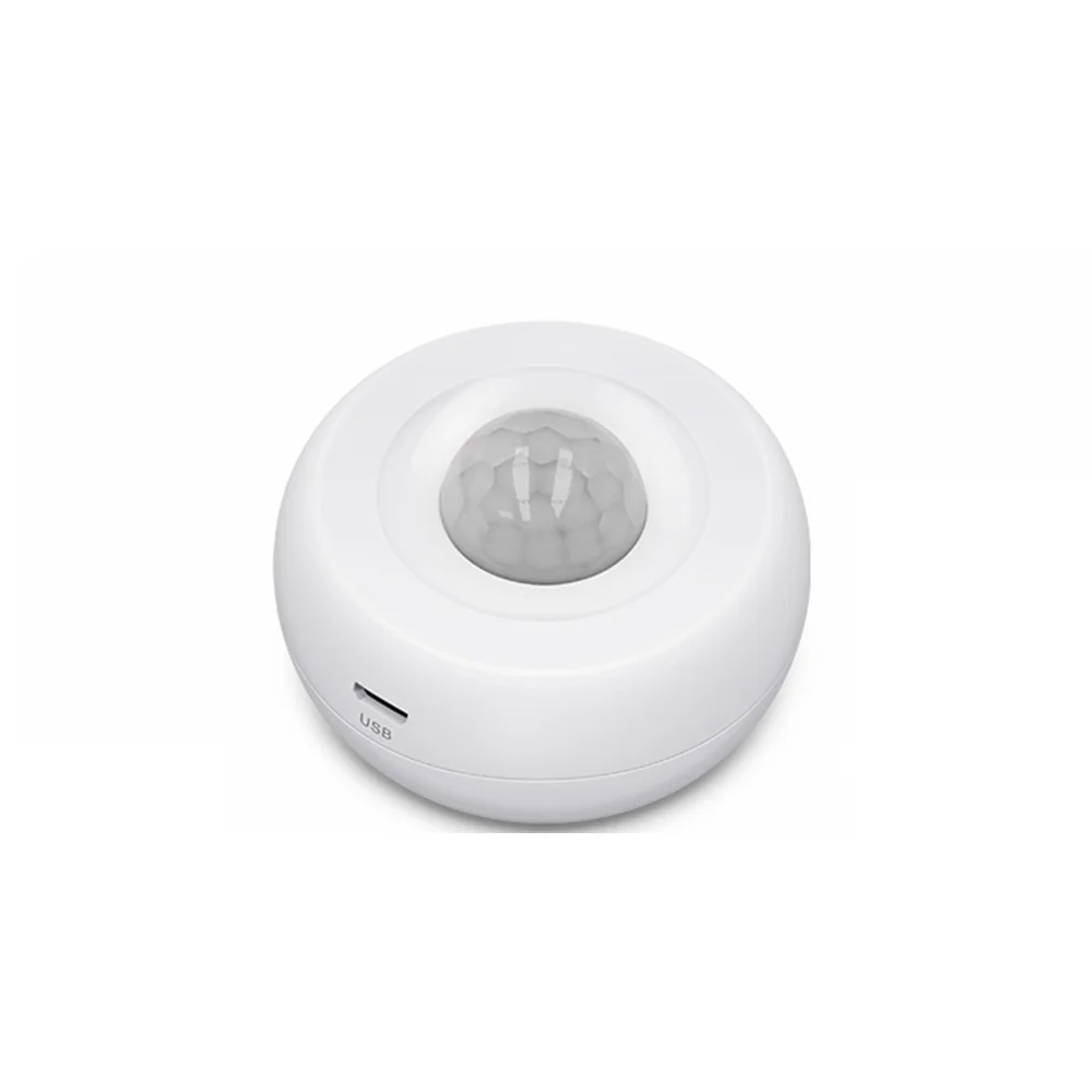 Zigbee человеческий инфракрасный датчик TUYA PIR движения Поддерживает Alexa Google