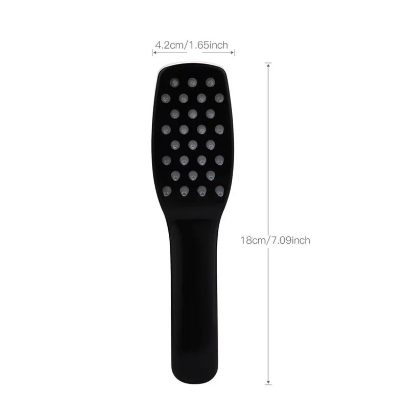 Big discount premium luxury electric hair scalp comb private label massage brush portable hair massage comb