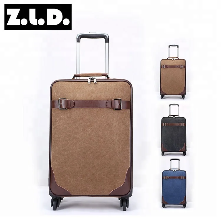 Zuo Lun Duo high quality luggage trolley suitcase