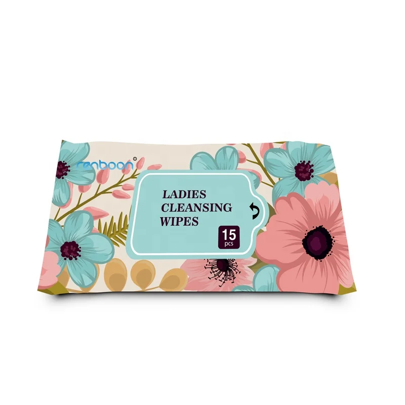 Легко использовать влагу с салфетками для снятия макияжа ромашки