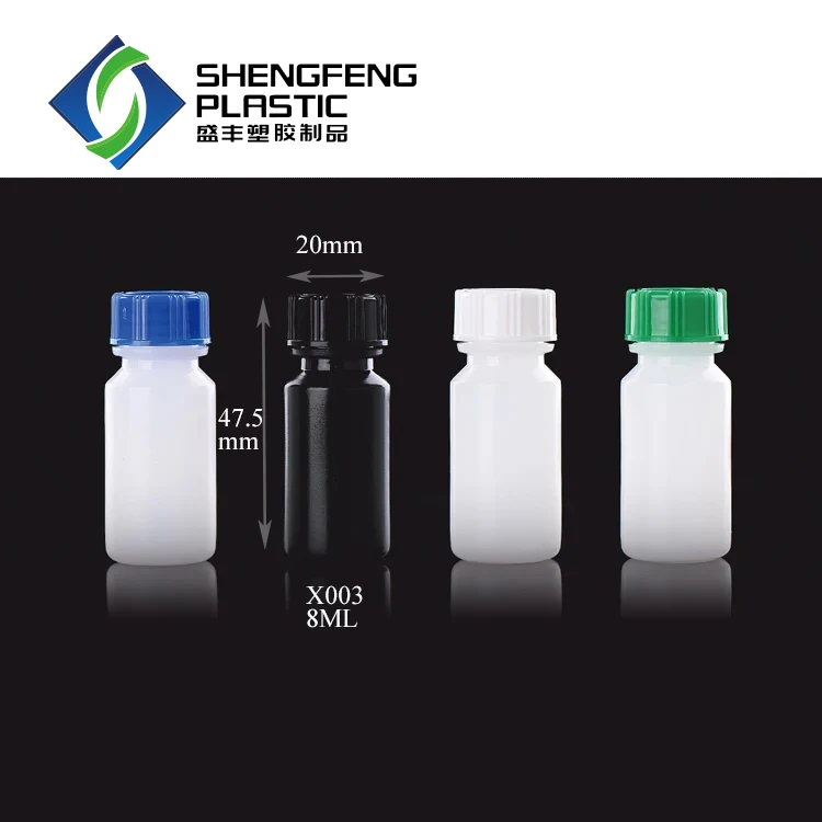 High Purity Narrow Mouth Plastic Reagent Bottle for Chemical Experiments