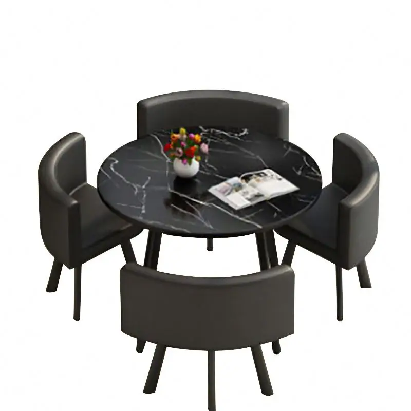 Antique Design Dining Table Cross-Legged Style Foldable Feature For Kitchen Hotel Farmhouse Home Use