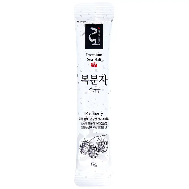 HAEYEAREUM2 PREMIUM SEA SALT LO STICK POUCH-RASPBERRY maintaining the taste and aroma of product through the 5g stick pouch type