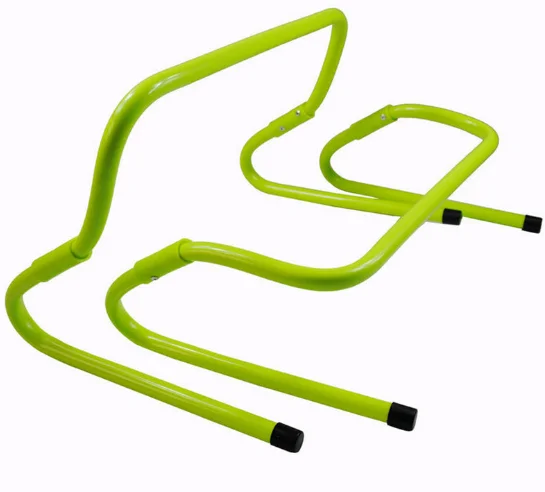 Adjustable football soccer training agility hurdles