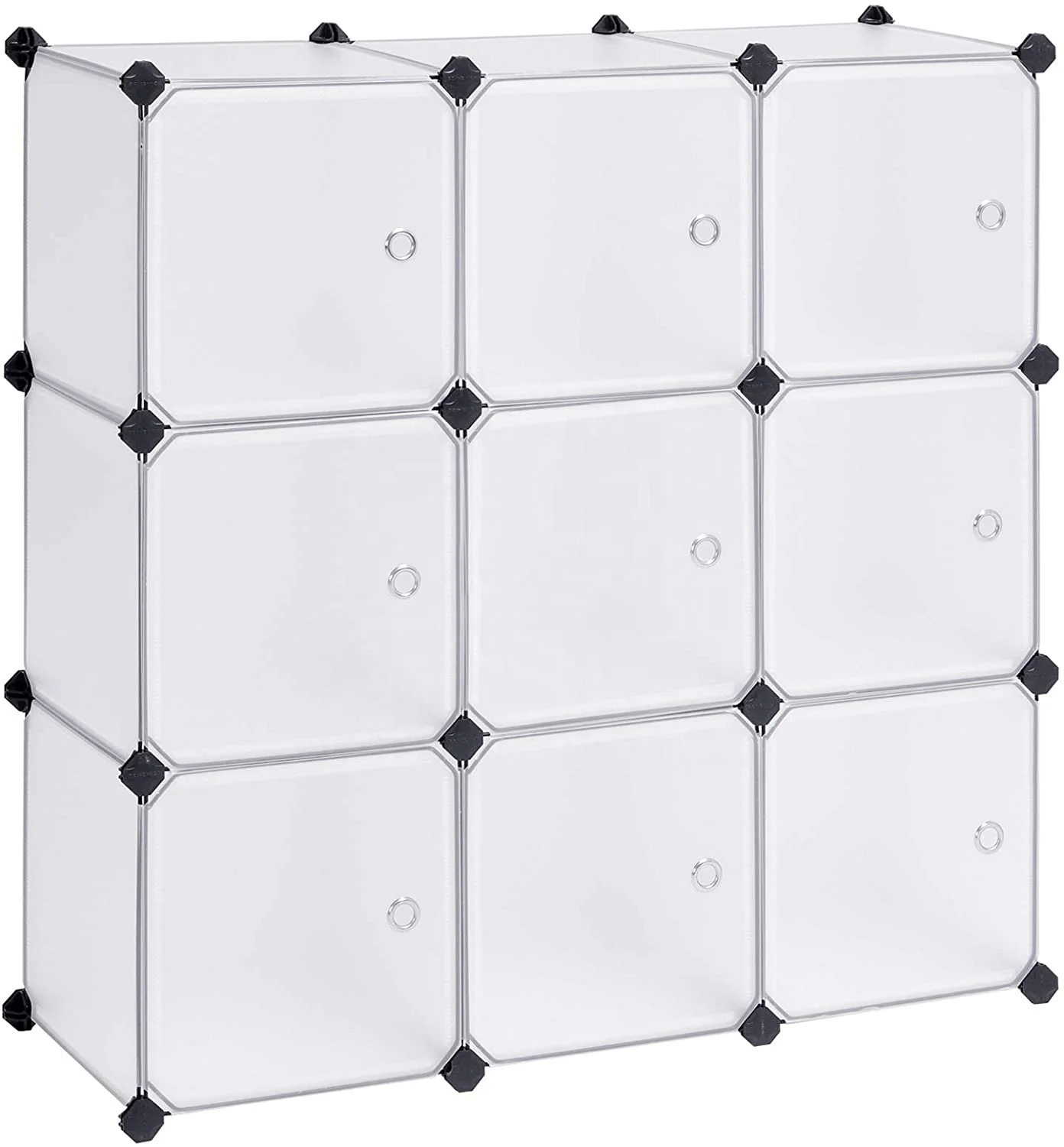 Closet cabinet and modular shelving DIY cube storage system cubes organizer