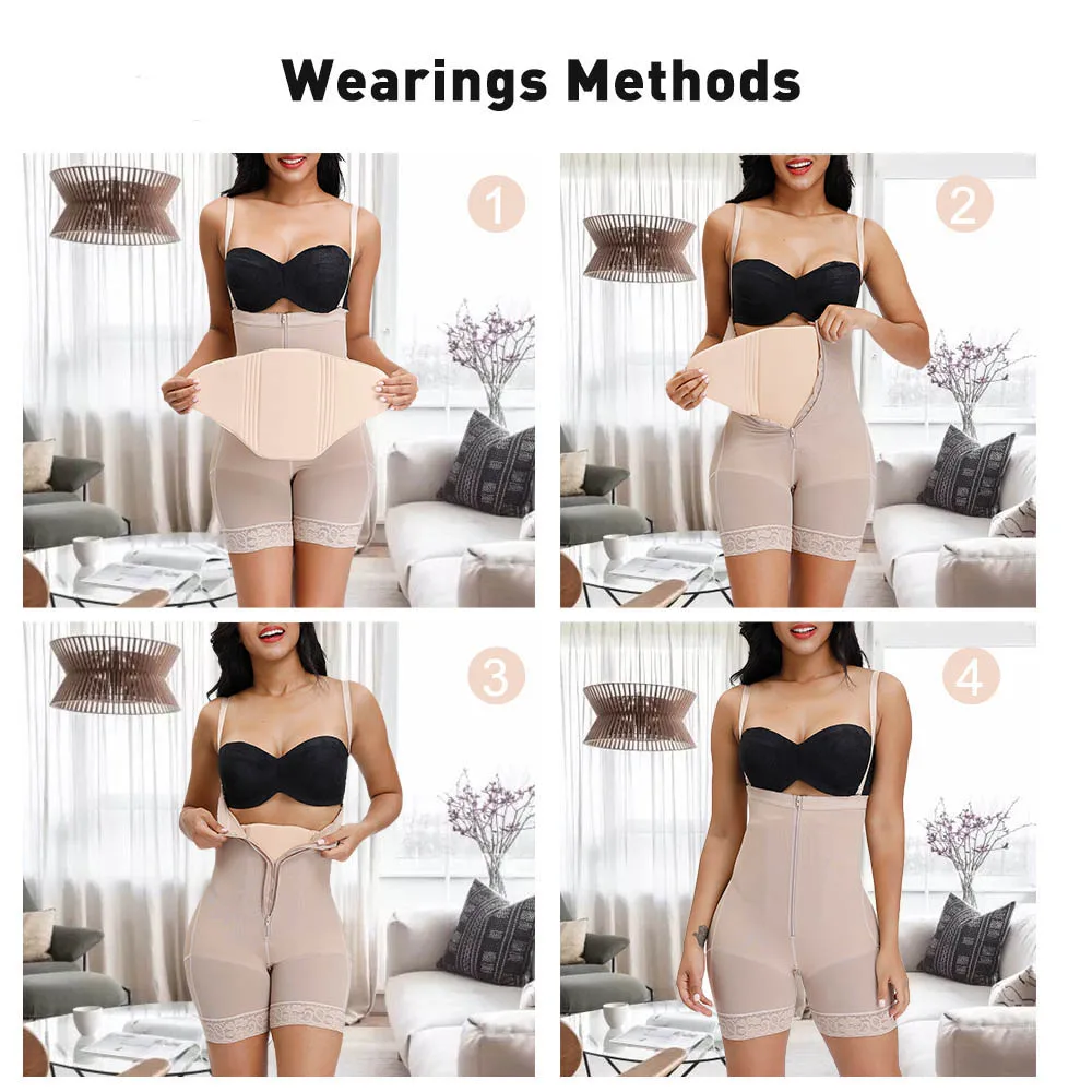 Дропшиппинг обслуживания прооперировали сжатия плата Full Body Shaper пластика управление фитнес доска abdomianl Корректирующее