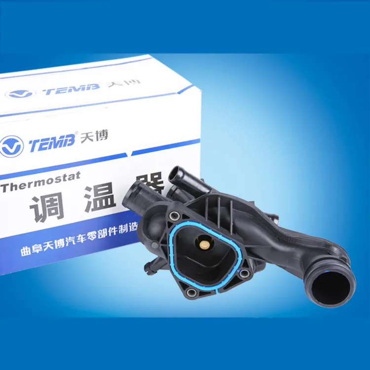 Корпус термостата для Peugeot 208 308 3008 Citroen C4 DS3 9808647180 V763471180 автозапчасти система охлаждения