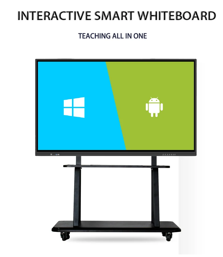 Электронная ИК интерактивная доска Multi-touch 42-98 дюймов умная без проектора