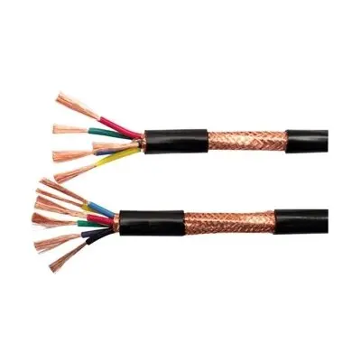 Flexible Control Cables Shielded KVVP RVVP Electric Cables PVC Insulated Twisted Pair Cable