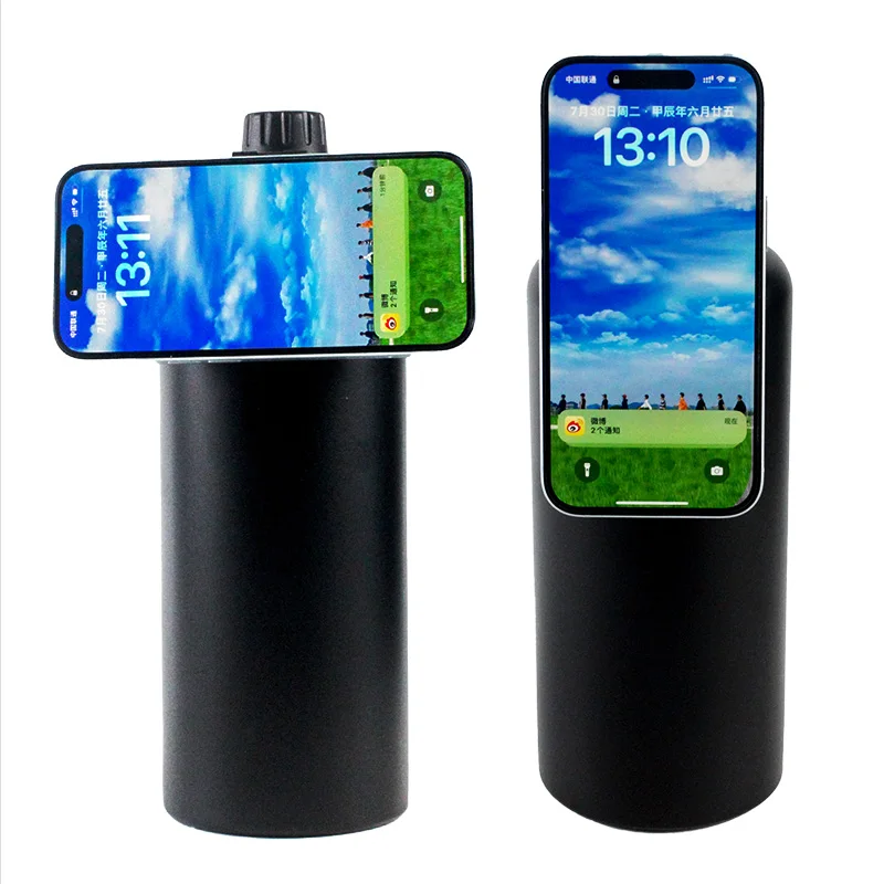 OEM Unique Gifts Gym 32OZ Magnetic Stand Adjustable Phone Mounts Custom Logo water bottle with Magnet