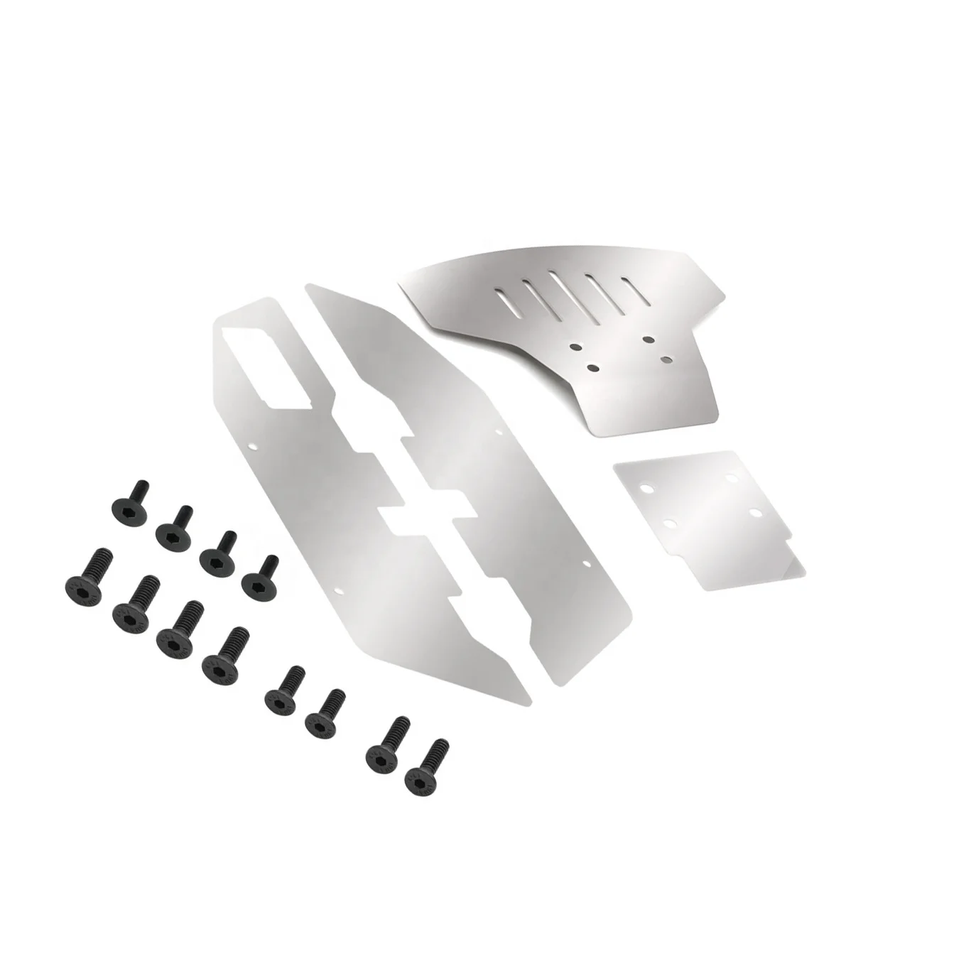 1/10 TRAXXAS SLASH 2WD stainless steel chassis armor anti-collision set