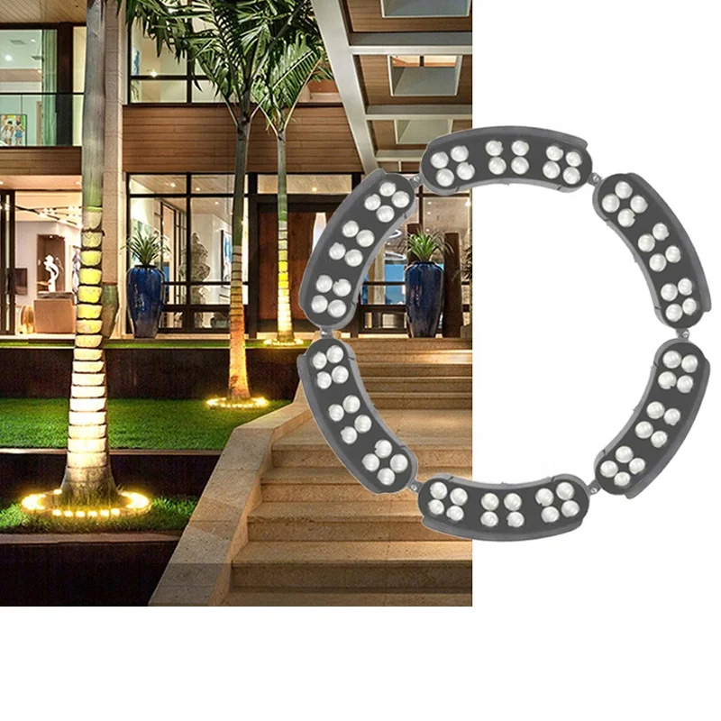 Wholesale Waterproof IP65 Outdoor Decoration Tree Light 12w Garden Pillar LED Flood Light