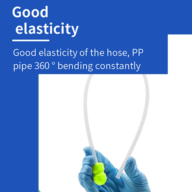 Disposable pp polymer artificial pig semen/sperm catheter Artificial insemination with deep fertilization tube pig vas deferens