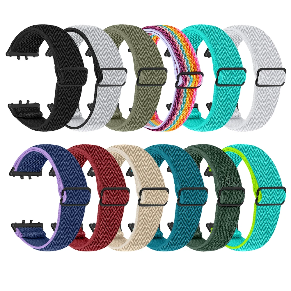Tschick эластичный тканый ремешок для Samsung Galaxy Fit 3 часов красочный спортивный SM-R390 браслет аксессуары