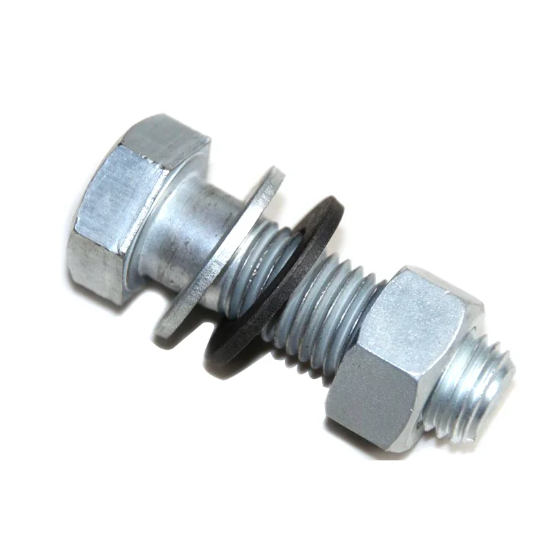 Stainless steel ss316 ss410 m2 m3 m4 m5 m6 m8 m10 hex bolts 8.8 white zinc black hexagon head bolt nut and bolt manufacturing