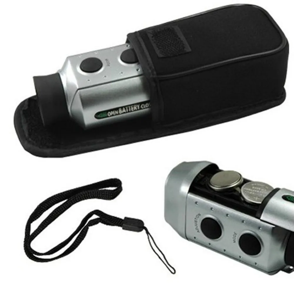 Mini portable golf rangefinder for outdoor use with CE Coin Cell Battery