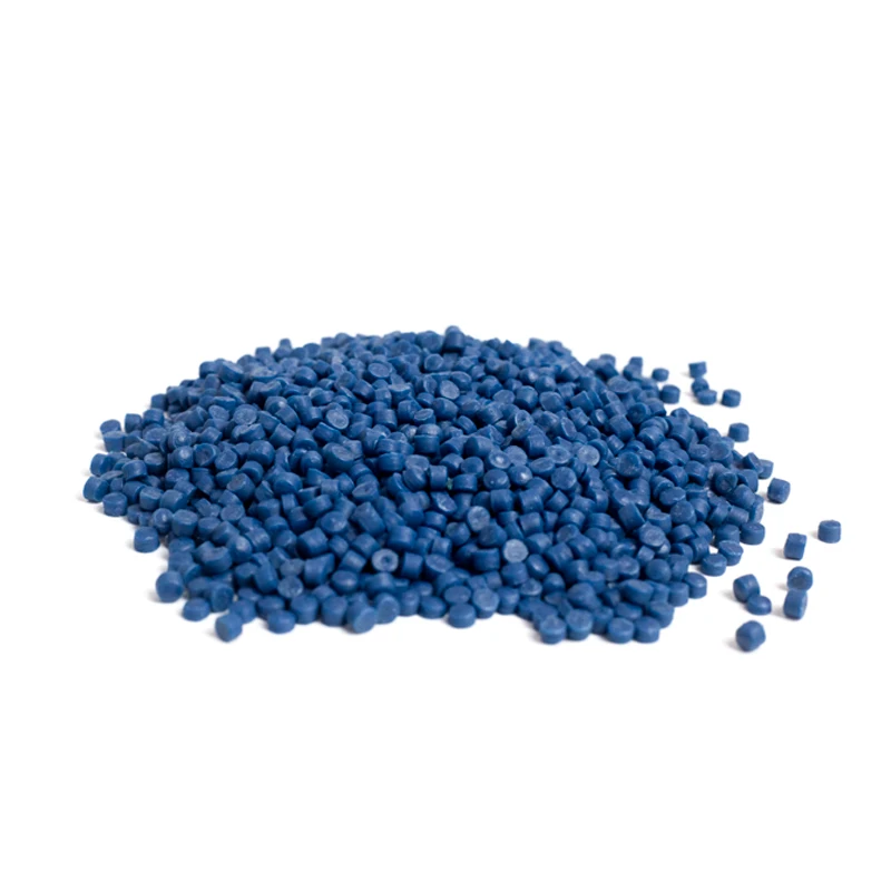 Blue Color Plastic High Quality Recycled High Polyethylene Granules HDPE Plastic