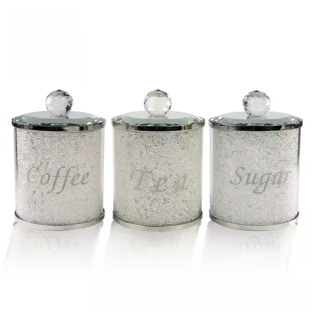 Manufacturers Selling High-grade Home Decoration Storage Jar Glass Coffee