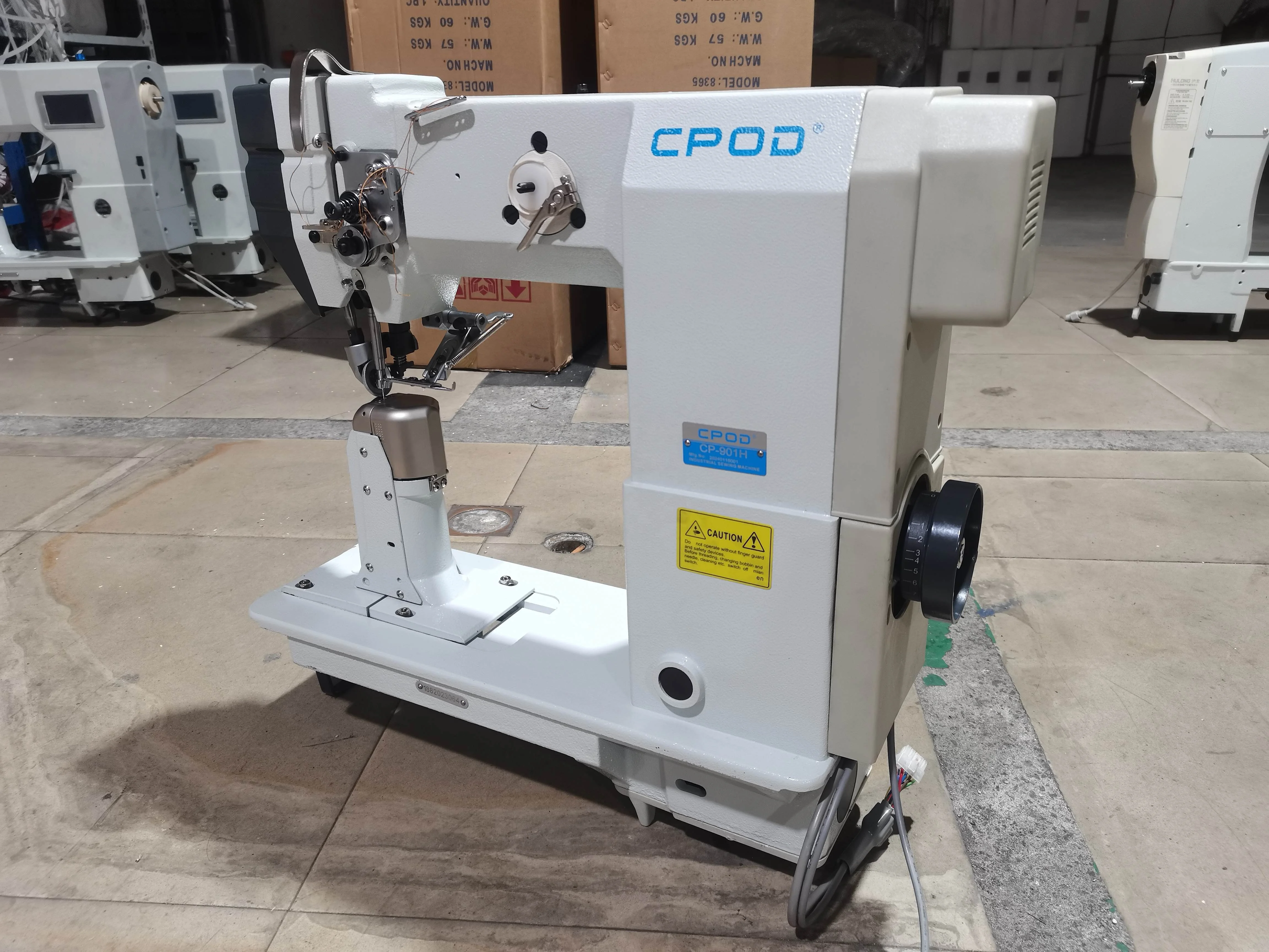 QK-901H single needle direct drive roller post bed industrial lock stitch pillar sewing machine