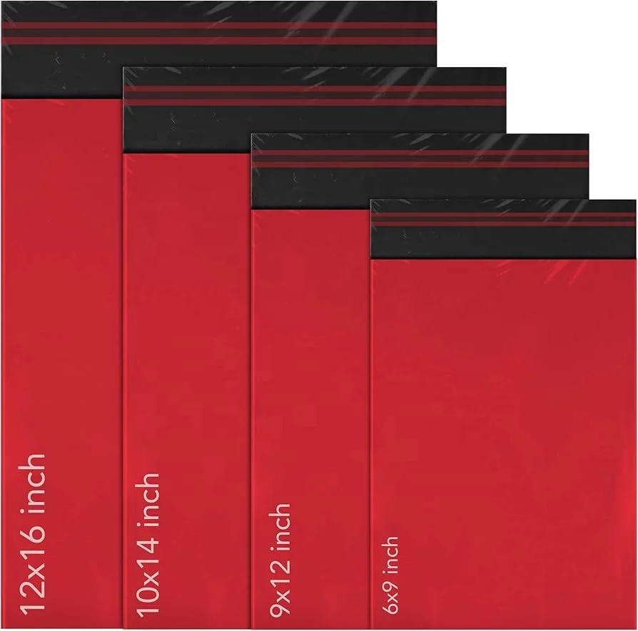 Custom Logo Printed Plastic Packaging Compostable Shipping Envelopes Courier Mailing Bag Handheld Navy Blue Poly Mailer