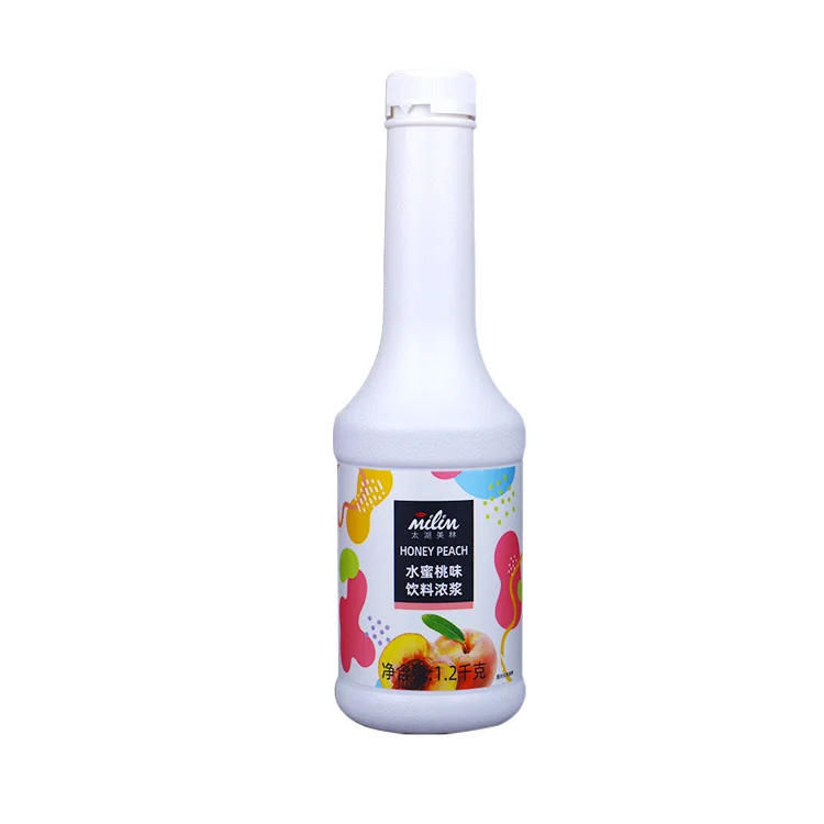 
Six times concentrated fruit juice, Peach juice and Peach syrup, Chinese milk tea raw materials factory direct sales 