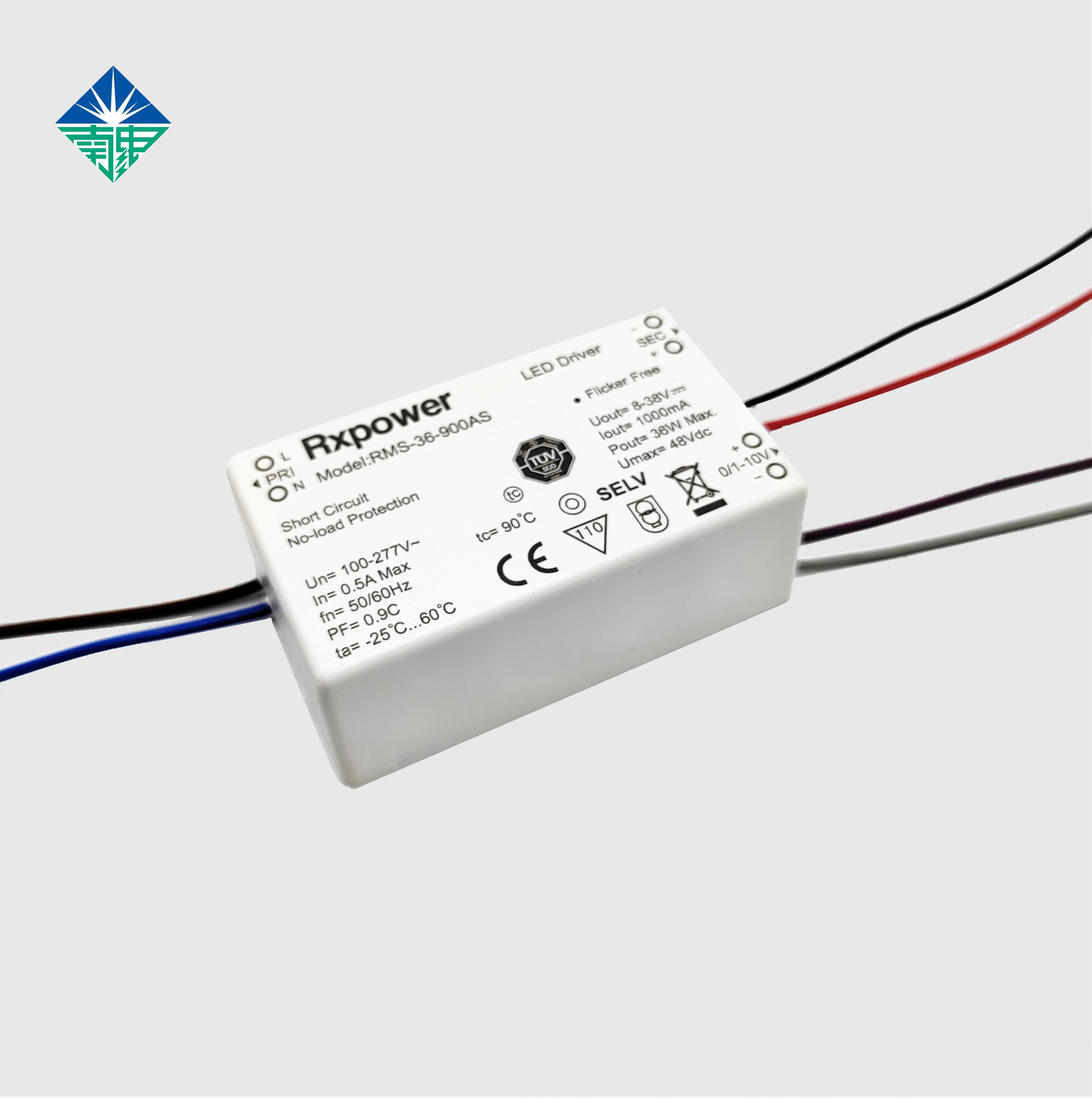 100v dc output led driver Ultra Slim Push Dimming  Watt Led Driver Constant Current 1000mA