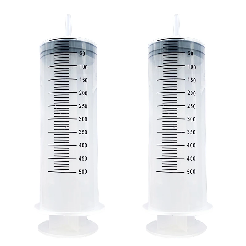 500CC syringe pump Plastic disposable farm kitchen labs bolus syringe 500ml