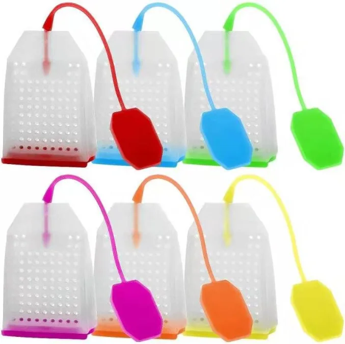 100% Food Grade Silicone Reusable Tea Bag / silicone tea infuser / silicone tea container