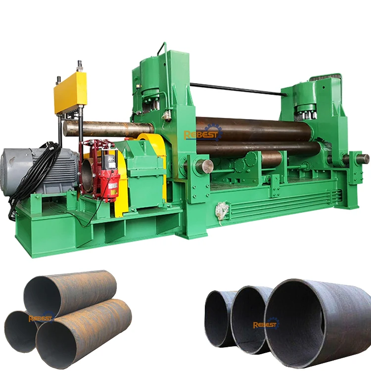 W11S Hydraulic corrugated steel plate bending rolls multi-function rolling machine