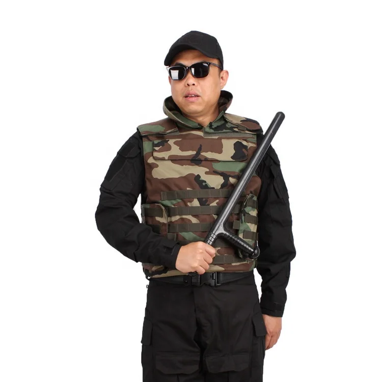 
Xinxing new style military army neck protect woodland camouflage tactical vest plate carrier 1000D nylon molle combat jacket 