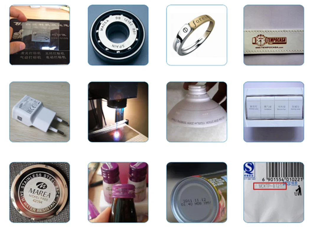 Metal Surgical Scissors Surgical Medical Equipment Fiber Laser Marking Engraving Machine