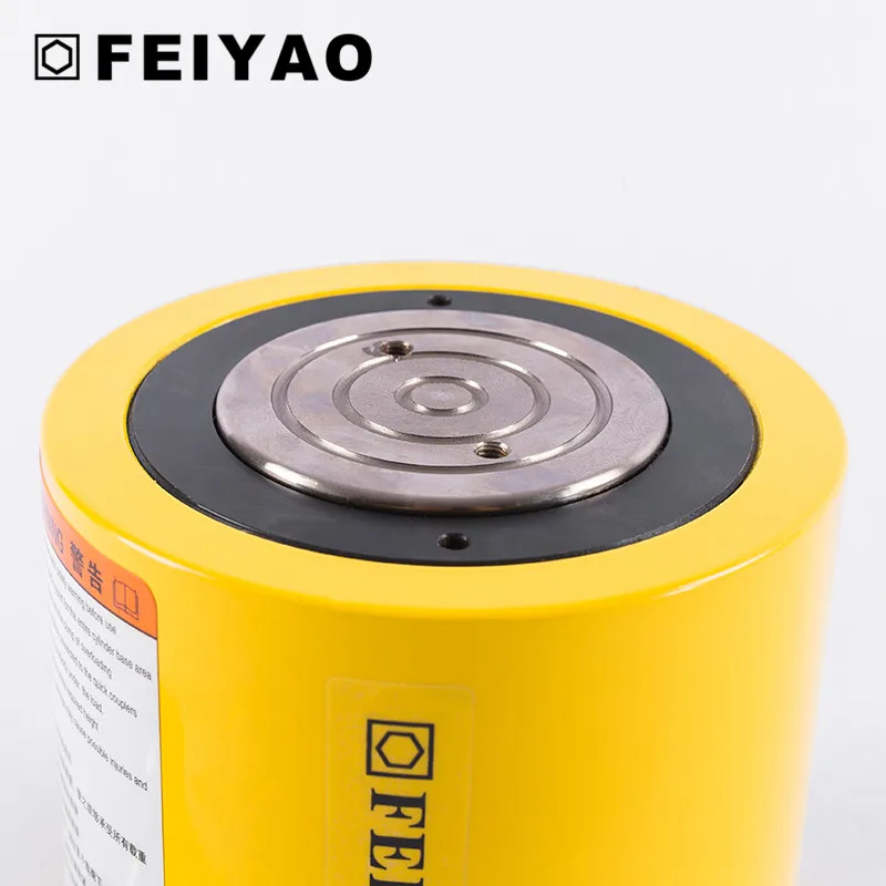 RCS- 2500 250T  70MPa 50 mm single acting low profile hydraulic cylinder