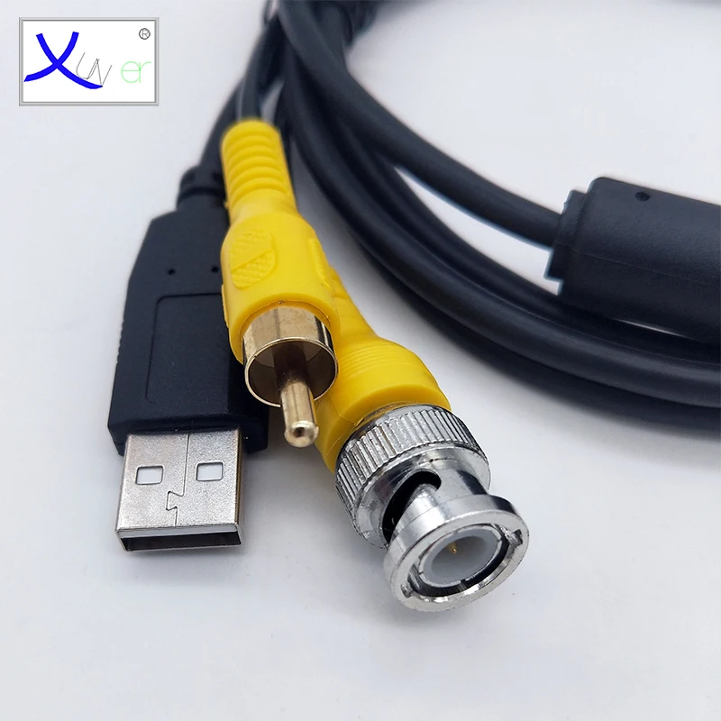 
OEM Project Cable RF Generator Mini USB 8pin to BNC RCA Cable 
