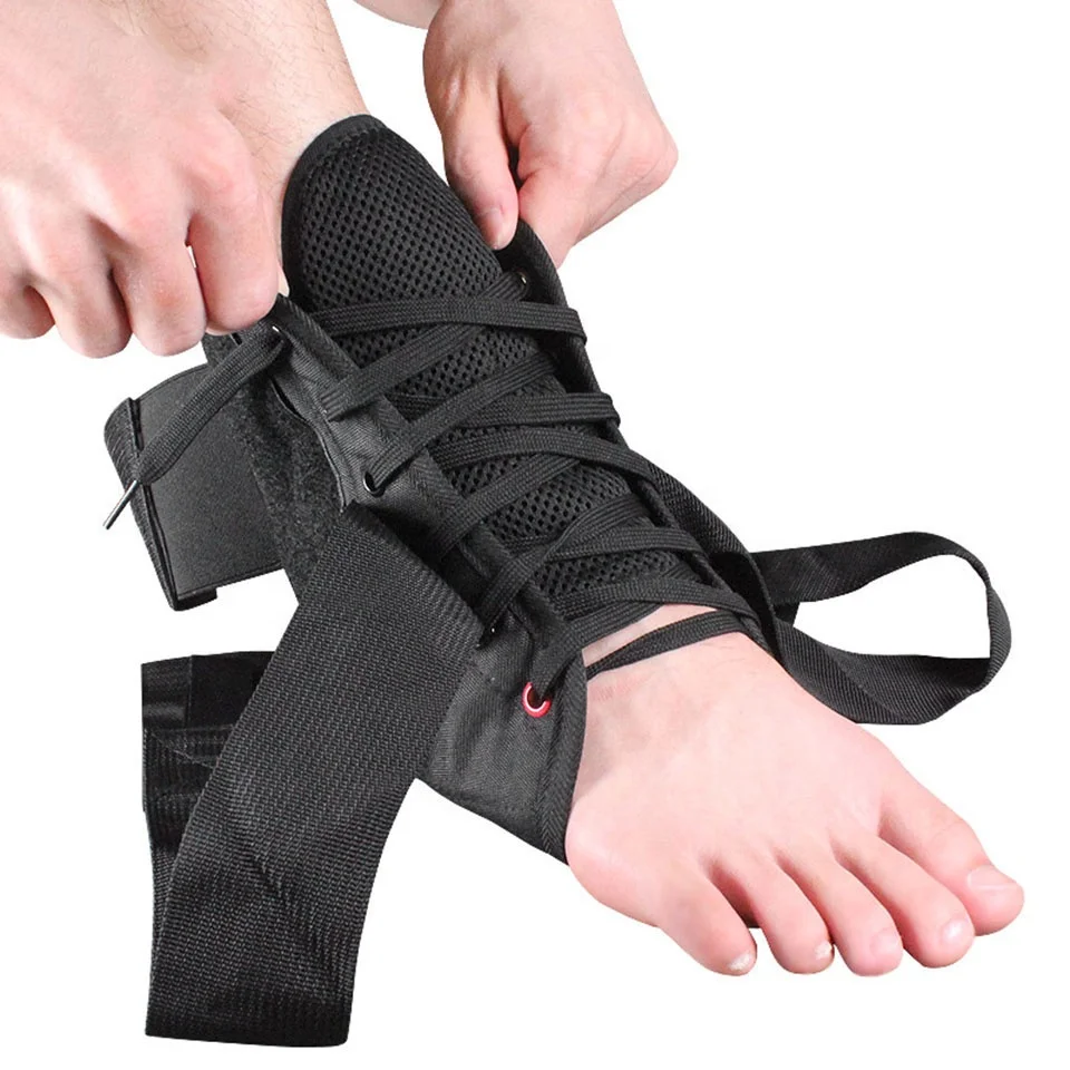 adjustable ankle brace lace up ankle support Ankle Pain Sprain Guard Strap Brace