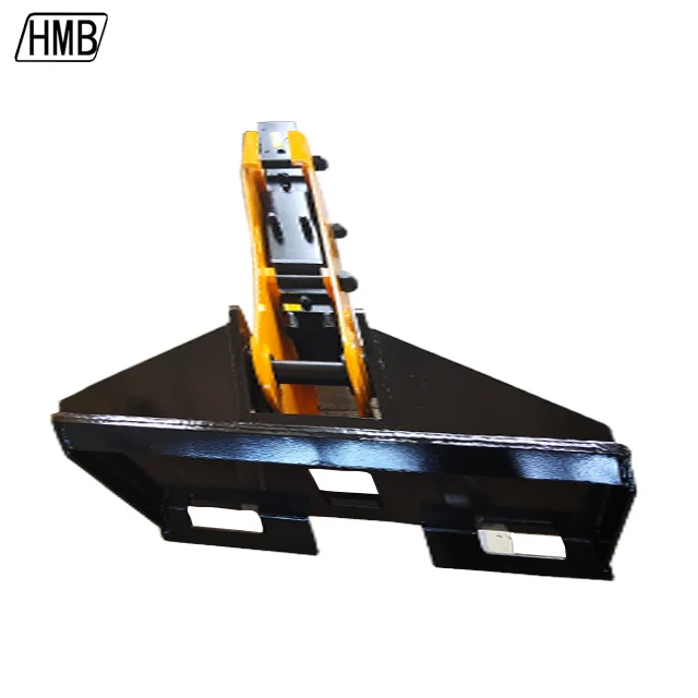 skid steer loader with hydraulic breaker attachments hammers 53mm 68mm for skid steer