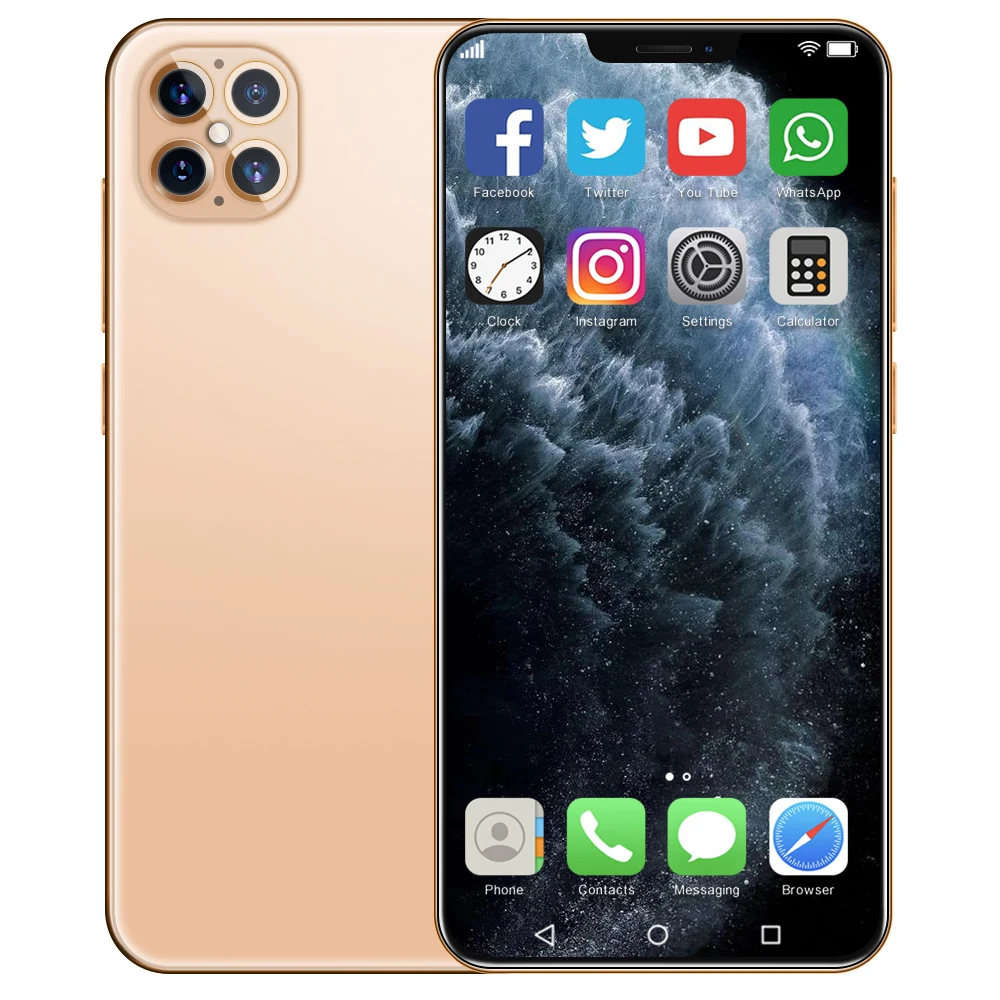 
Wholesale Cheap Mobilephone i12 Pro 12+512GB Deca Core 6.6 Inch Smart Phone 