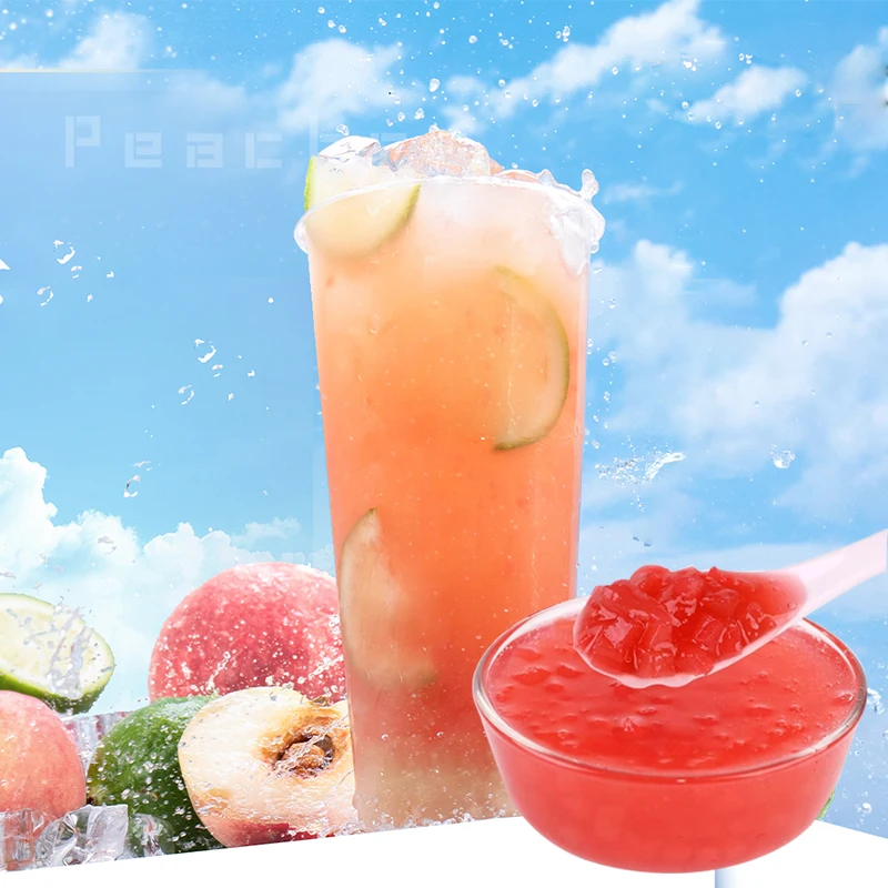 Premium peach jam for fruit jam production and wholesale bulk jam markets