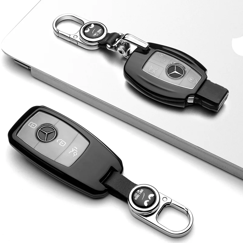 Автомобильные аксессуары, Магнитный чехол для автомобильного ключа из поликарбоната и ТПУ, Жесткий Чехол, совместимый с Mercedes Benz