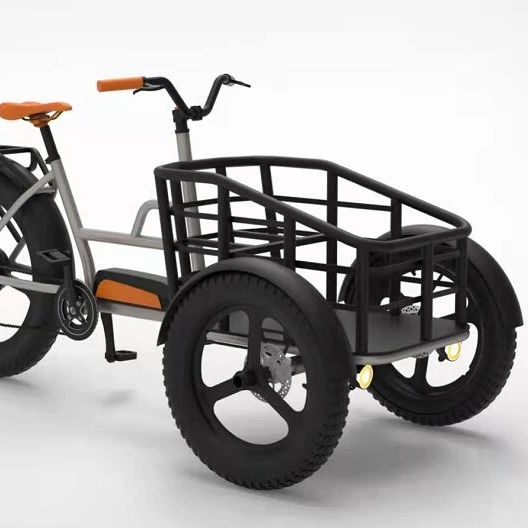 Cargo Bike Electric Bicycle E-bike 48V 500W Tricycle Trike