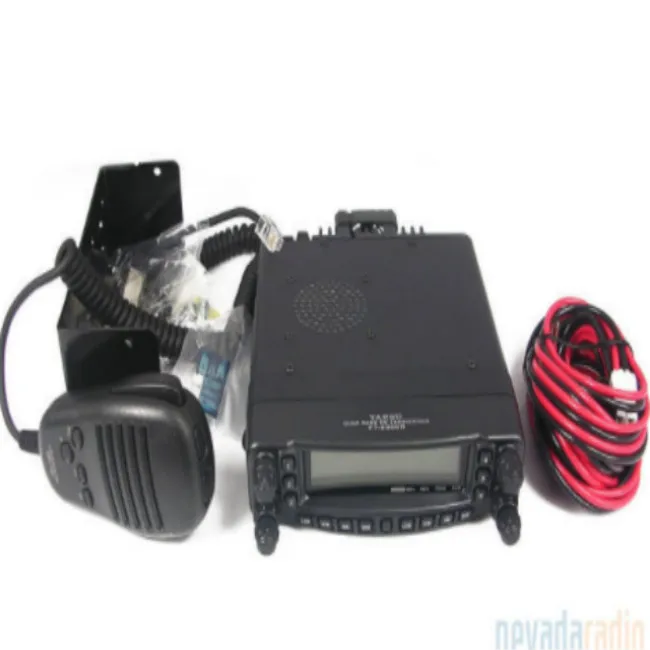 Yaesu Qual Band транспортных средствах мобильное автомобильное радио HF Радио 50 Вт иди и болтай Walkie talkie с большим радиусом дисплей двумя