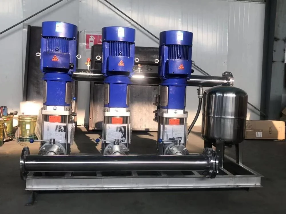 Frequency water pressure booster pump  Supply Equipment water Booster Set Water Pumping machine vertical booster pump